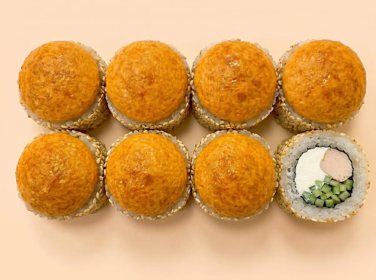 Запеченный с курицей